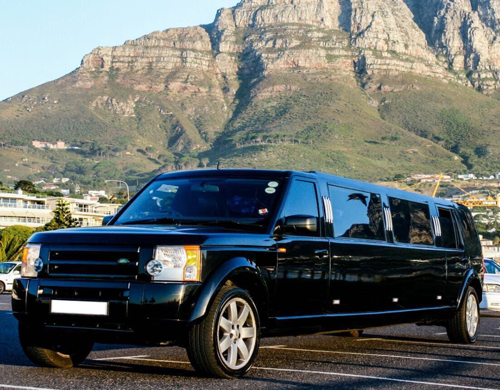Black Land Rover Limousine