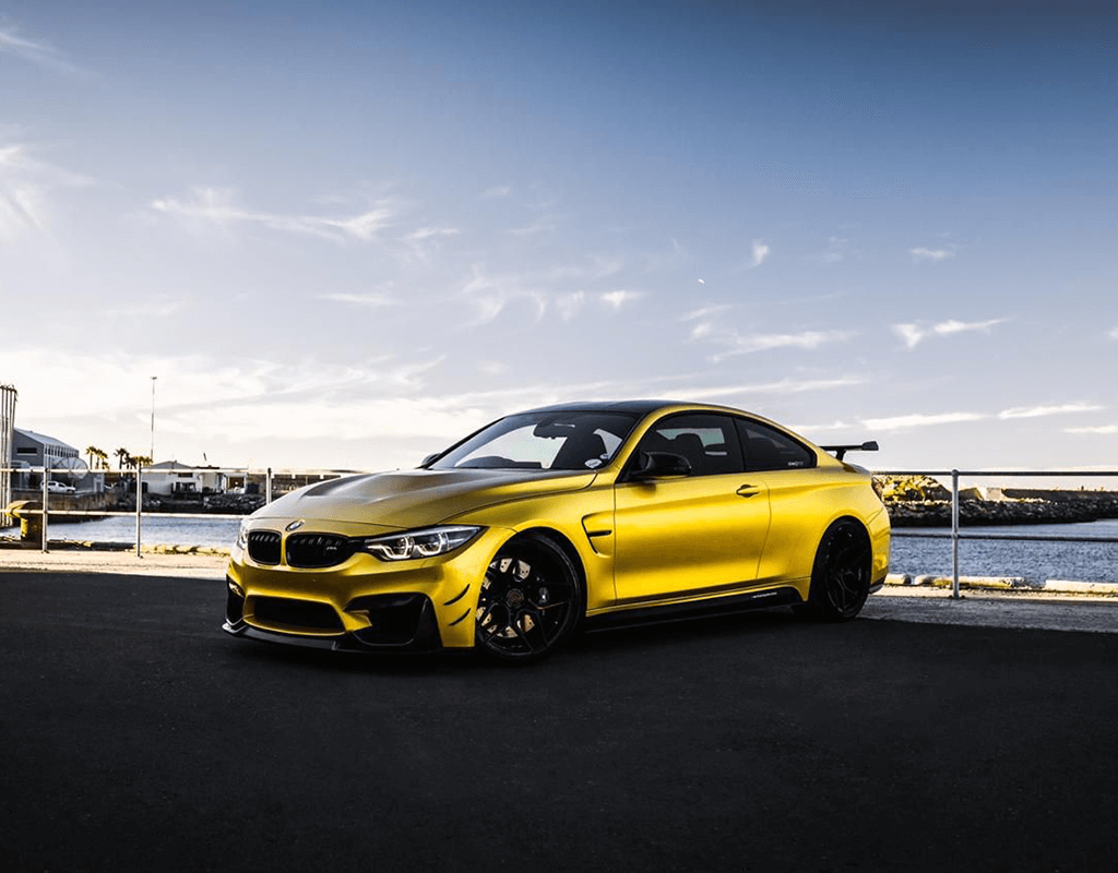 Gold BMW M4